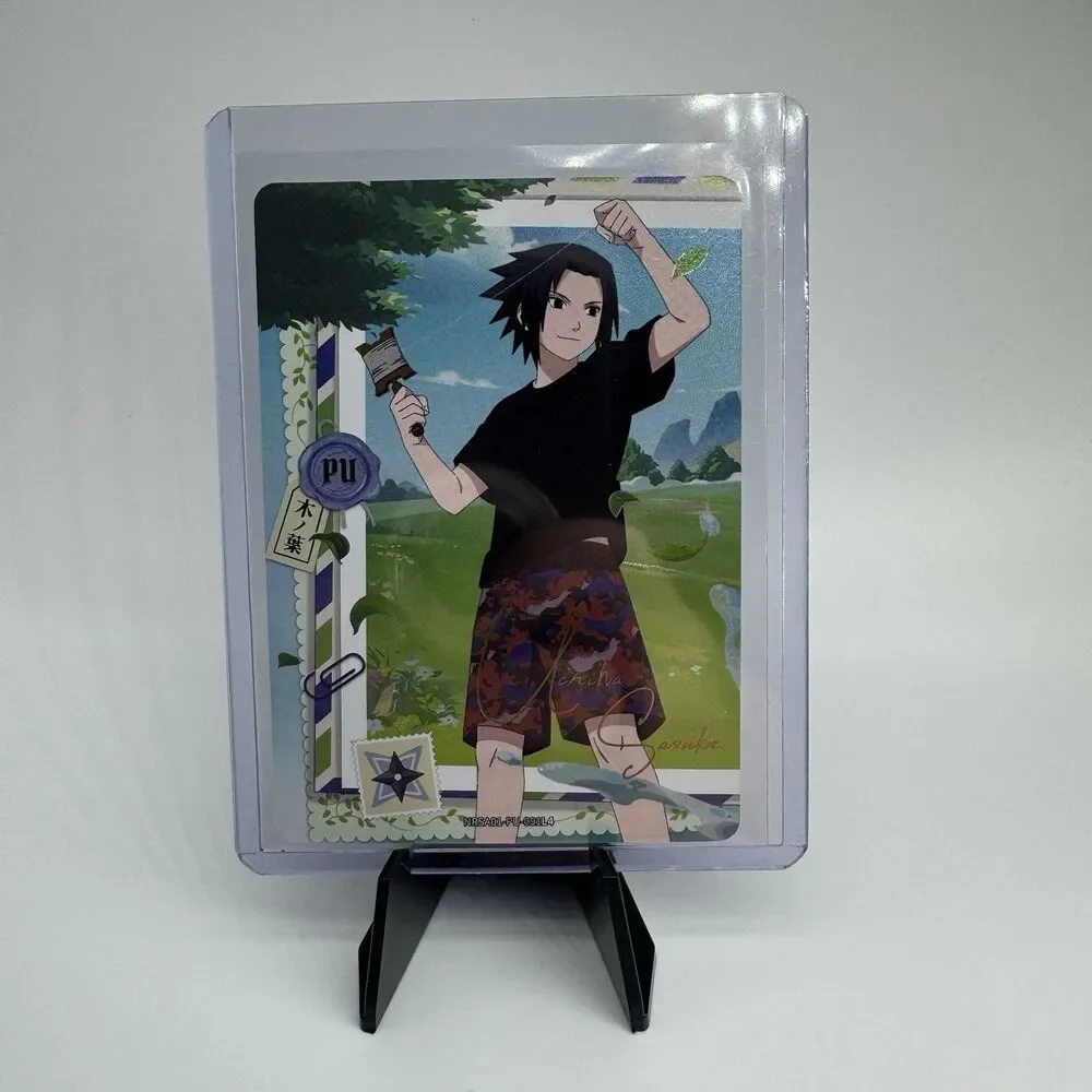 Sasuke Uchiha NRV01-PU-001L4 Kayou Naruto CCG: Heavens Scroll (English)